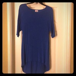 Small blue LulaRoe Irma
